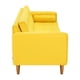 thumbnail image 5 of Sofa Retro 3cg Felpa 04 Amarillo, 5 of 6
