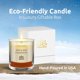 thumbnail image 2 of Frasco de vidrio con aroma a manzana y canela Scented Candle Relaxation, 2 of 6