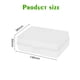 thumbnail image 4 of Caja de almacenamiento transparente rectangular con tapa, caja de polipropileno, caja de embalaje de plástico transparente de 150 mm de largo., 4 of 5