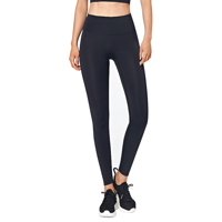 Samia - Calza Sin Costura Delantera Negra S