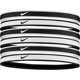 thumbnail image 1 of Diademas Nike Swoosh Sport, paquete de 6 unidades, unisex, negro/gris/blanco, 1 of 1