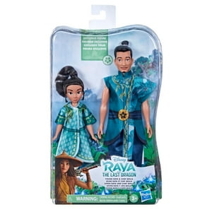 Muñecas Hasbro Disney Raya Y Jefe Benja