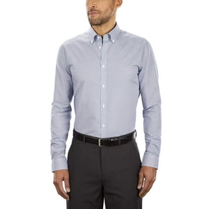 Camisa De Vestir Tommy Hilfiger, Ajustada, A Cuadros Vichy, No Planchados, Para Hombre