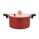 thumbnail image 3 of Olla De Cocción A Presión Para Pasta, Sopa De Fideos, Color Rojo Comercial, 3 of 5