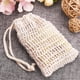 thumbnail image 4 of Bolsa de sisal natural para jabón (10 unidades), malla cero residuos, soporte para esponja vegetal para ducha, 4 of 7