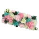 thumbnail image 5 of Decoración de pared, de boda, flores, panel de flores artificiales, telón de fondo para ramo de guardería, habitación de bebé, decoración para n Azul rosado, 5 of 5