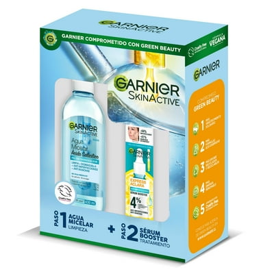 Agua Micelar Rutina Anti Impercciones + Serum Pack 430 Ml Garnier