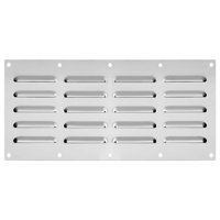 Xusx111 - Panel De Ventilación De Acero Inoxidable Para Accesorio De Parrilla, 13.5In X 5.25In; Panel De Ventilación Para Accesorios De Parrilla Cubierta De Ventilación De Acero Inoxidable Ventilación