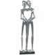 thumbnail image 1 of Figura Decorativa Pareja Abstracta Silver, 1 of 5