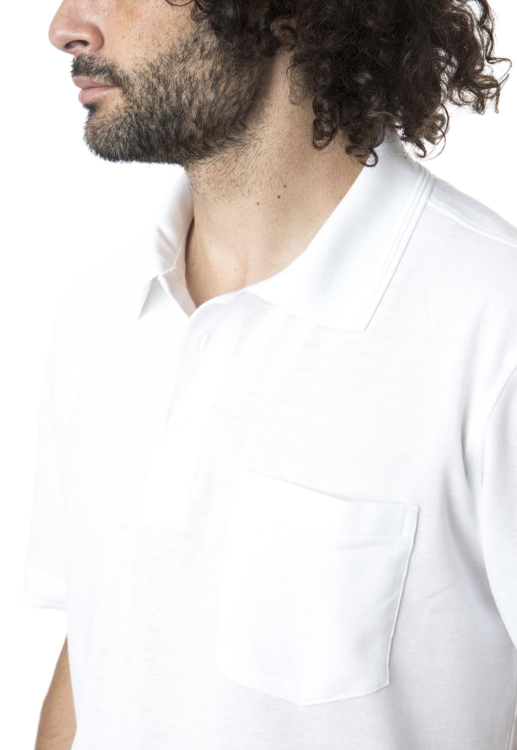 Kotting - Polera Piqué Lisa Blanco 3Xl