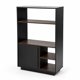 thumbnail image 4 of Buffet Aparador Negro Elegante Mueble Café Bar Organizador Comedor Living 70x38x110cm, 4 of 5