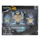 thumbnail image 2 of Figuras de acción Pokémon Select Evolution, paquete 3: Squirtle, Wartortle y Blastoise, 2 of 9