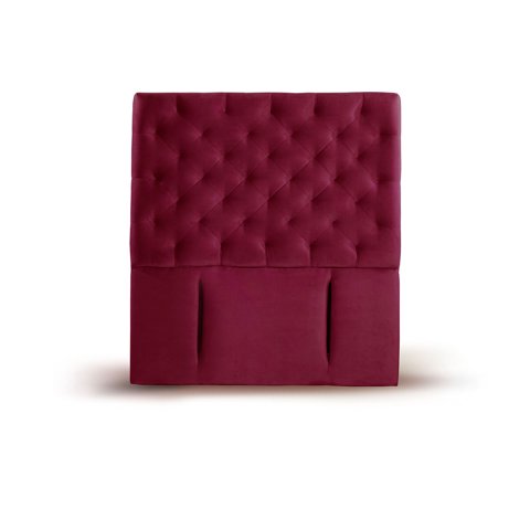 Latam Home - Respaldo Brescia Tela Burdeo 1 Pza