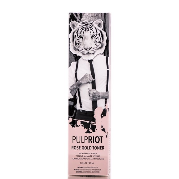 Tóner PulpRiot de alta velocidad, 3 onzas, oro rosa
