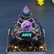 thumbnail image 1 of 1pc Twelve Constellations Orgone Pyramid Taurus/Scorpio/Leo/Pisces/Cancer/Virgo/Libra/Aries/Gemini/Aquarius Amethyst Peridot Healing Crystal Energy Orgonite Pyramide Meditation Tool Quartz Home Decor, 1 of 5