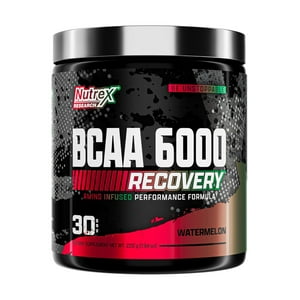 Bcaa 6000 Recovery Nutrex Aminoacidos 225Gr En Polvo Sandia