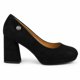 thumbnail image 1 of Zapato de Mujer Formal Gamuza Taco Cuadrado 8cm, 1 of 9
