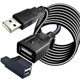 thumbnail image 1 of Cable de extensión USB 2.0 de 9 m con concentrador para memoria USB, 1 of 7