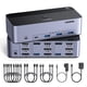 thumbnail image 1 of Switch KVM UGREEN para 3 monitores y 2 PCs, 8K@60Hz, USB 3.0, 1 of 8