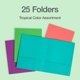 thumbnail image 3 of Carpeta de archivo Oxford – Pack de 25 colores tropicales, 3 of 8
