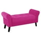 thumbnail image 2 of Banqueta Baul Lua 2c Felpa 20 Fucsia, 2 of 6