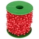 thumbnail image 3 of Perlas de imitación de 60m Bolas de cadena Guirnalda de decoración de mesa de boda 8mm + 3mm rojo, 3 of 5