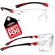 thumbnail image 1 of Gafas de seguridad NoCry, transparentes, antivaho, resistentes a los arañazos, paquete de 10, 1 of 8