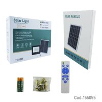 Genérico - Proyector Solar Led 500W Con Panel Solar Pvc 200 Led