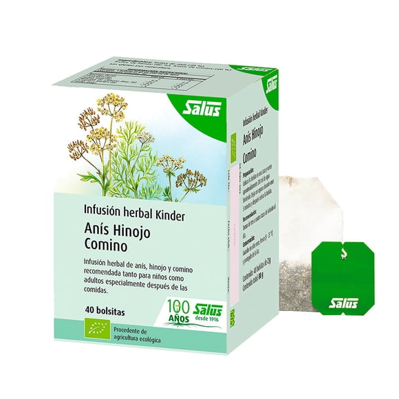 Inf. Herbal Orgánica Kinder, 40 bol.