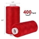 thumbnail image 2 of Kit De Hilo De Coser 72 Piezas 36 Colores Bobinas De 400 Yardas, 2 of 7