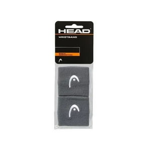 Muñequera Head 2.5'' Gris X2 Tenis/Padel