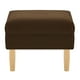 thumbnail image 1 of Pouf Sky 1c Felpa 05 Chocolate, 1 of 3