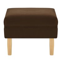 Bodevir - Pouf Sky 1C Felpa 05 Chocolate