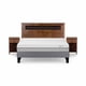 thumbnail image 1 of Cama Rosen Pratta 2 Plazas Completa + Muebles Ferrara Café, 1 of 7
