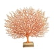 thumbnail image 1 of Escultura De Coral De Plástico Adorno De Mesa Decoración Estatuilla De Mesa Naranja, 1 of 5