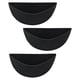thumbnail image 1 of 3 Piezas De Fieltro Para Macetero, Revestimiento Para Plantas Colgantes Para Sala De Estar, Negro, 12 Pulgadas, 1 of 3