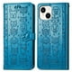 thumbnail image 4 of Funda Cartera FOXDOCK para iPhone 15 , Flip PU con Relieve de Gatos y Perros, Tarjetero y Soporte, 4 of 6