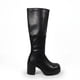 thumbnail image 1 of Bota Plataforma Mujer Taco Ancho Ecocuero 2512, 1 of 9