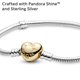 thumbnail image 4 of Pulsera Pandora Moments con cierre de corazón en forma de serpiente, 17,5 cm, plata, 4 of 8