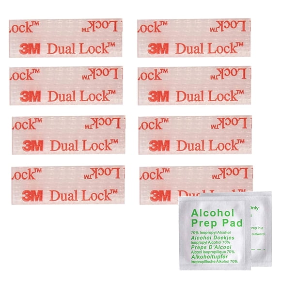 Kit de Montaje con Cintas Adhesivas Reutilizables KPPTYTY 8 uds 1,3 cm × 3,8 cm