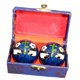 thumbnail image 5 of Bolas De Masaje De 2 Piezas Con Caja De Almacenamiento Bolas De Baoding Para Personas De Mediana Edad Panda Blue, 5 of 5