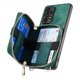 thumbnail image 4 of Funda Tipo Cartera con Correa Cruzada para Samsung Galaxy A53 Protección Contra Golpes Verde, 4 of 6