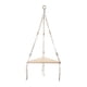 thumbnail image 4 of Estante Colgante De Macramé Estante De Esquina Estante Flotante Estante Blanco Para Estantería, 4 of 5