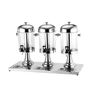 Bothyi - Dispensador De Barril De Bebidas Transparente Con Grifo A Prueba De Fugas Para Fiesta Limonada Argent 24L