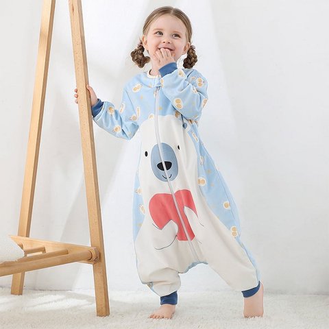 Cook&Play - Saco De Dormir Pijama Infantil Con Mangas Panda