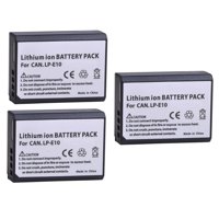 Genérico - 3 Baterías Lp-E10 Alternativa Canon T3 T5 T6 T7 T100