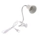thumbnail image 1 of Soporte Flexible Para Lámpara De Reptil Clip Para Bombilla Soporte Para Lámpara De Mesa Enchufe De La UE Blanco, 1 of 3