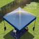 thumbnail image 3 of Toldo de repuesto Outsunny de 300 x 300 cm, color azul marino UPF50+, 3 of 9
