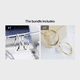 thumbnail image 1 of 18K Gold Plated Hoop Huggie Earrings: Perfect for Women & Girls' Parties & Holidays!, 1 of 5