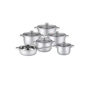 Batería De Cocina Ilko Prime 11 Piezas Plateado | Acero Inoxidable